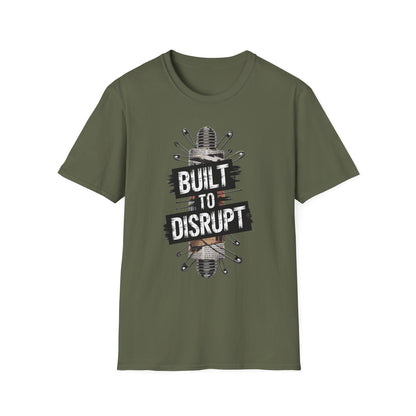 Amputee Humor, Limb Loss Awareness Tee,   Built To Disrupt V3