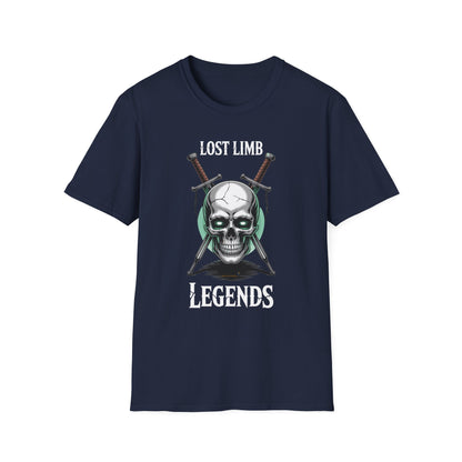 Amputee Humor, Limb Loss Awareness Tee,   Lost Limb Legends V2b