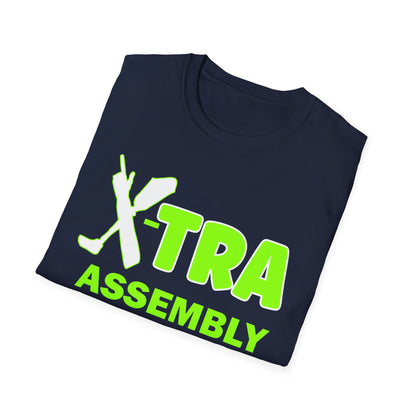 Amputee Humor, Limb Loss Awareness Tee,   Extra Assembly Required V1 Print Wm