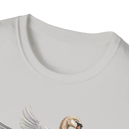 Amputee Humor, Limb Loss Awareness Tee,   Swan Tee V1b