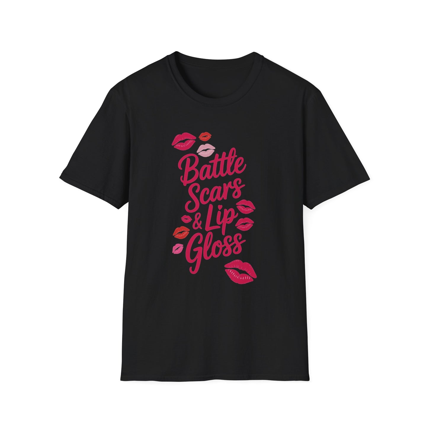 Amputee Humor, Limb Loss Awareness Tee,   Battle Scars N Lip Gloss V2