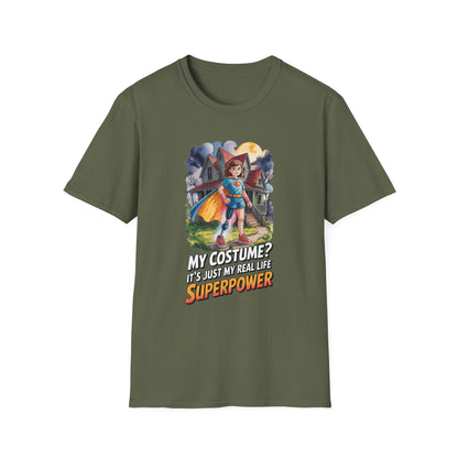 Amputee Humor, Limb Loss Awareness Tee,   My Costume Is My Superpower V1