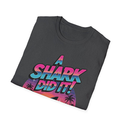 Amputee Humor, Limb Loss Awareness Tee,   A Shark Did It V4