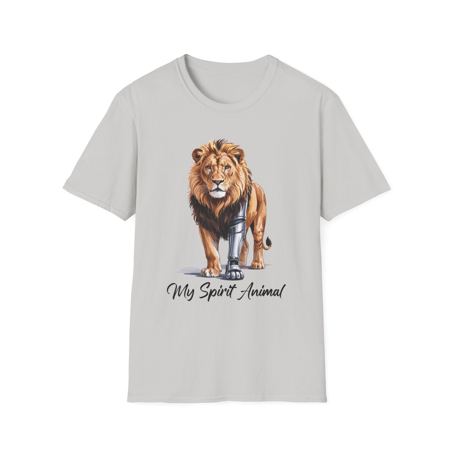Amputee Humor, Limb Loss Awareness Tee,   Lion Tee B