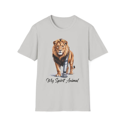 Amputee Humor, Limb Loss Awareness Tee,   Lion Tee B