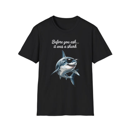 Amputee Humor, Limb Loss Awareness Tee,   Shark Tee V1b
