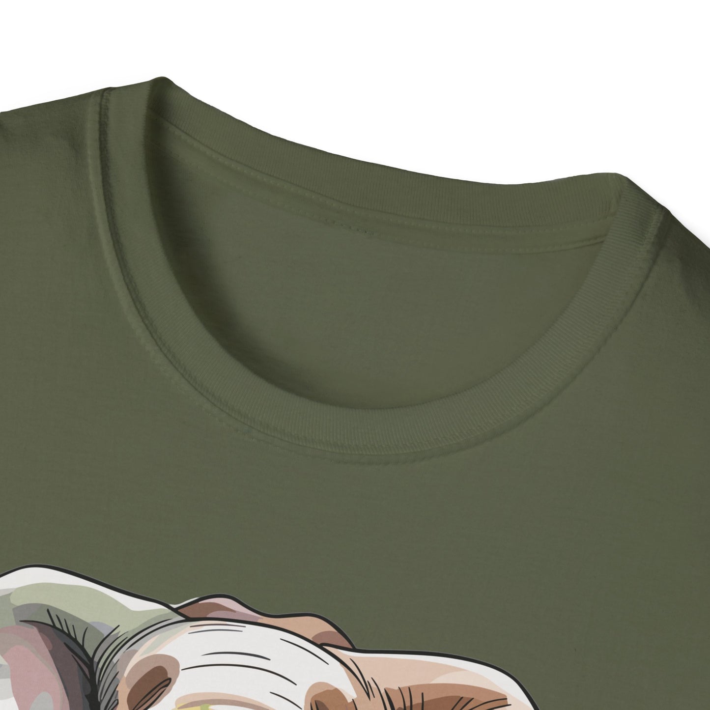 Elephant with Prosthetic Leg T-Shirt — Strong Standing Elephant Design