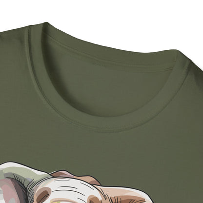 Elephant with Prosthetic Leg T-Shirt — Strong Standing Elephant Design