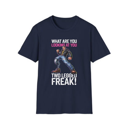 Amputee Humor, Limb Loss Awareness Tee,   What Are You Looking 2 Legged V1b Print