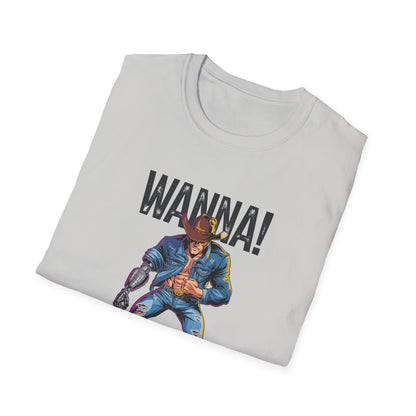 Amputee Humor, Limb Loss Awareness Tee,   Wanna Arm Wrestle V1b Print