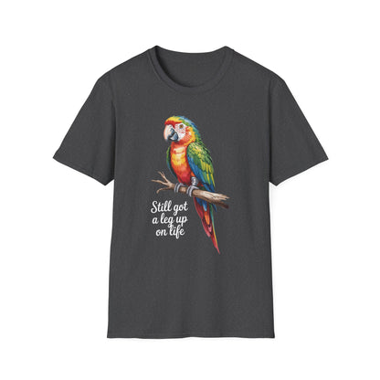 Amputee Humor, Limb Loss Awareness Tee,   Cock A Tee V2b