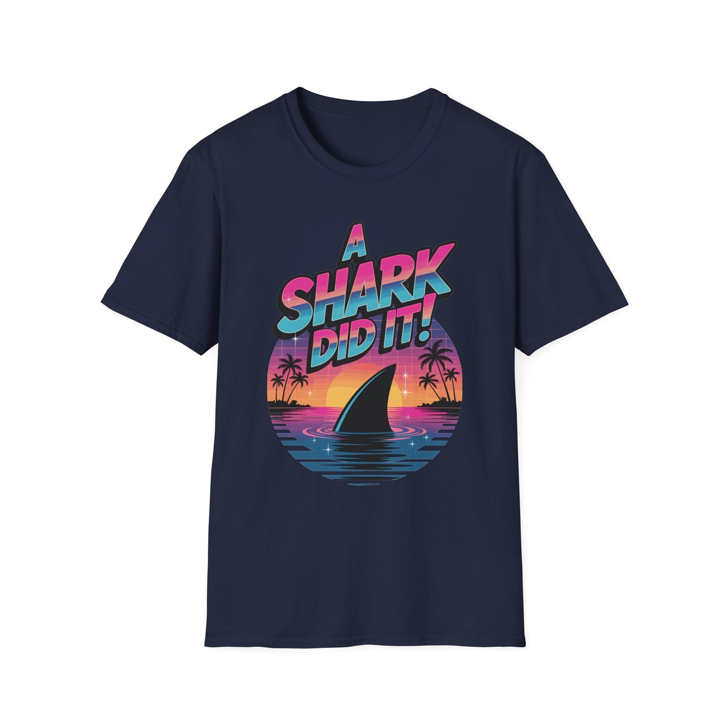 Amputee Humor, Limb Loss Awareness Tee,   A Shark Did It V4
