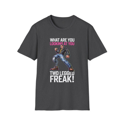 Amputee Humor, Limb Loss Awareness Tee,   What Are You Looking 2 Legged V1b Print