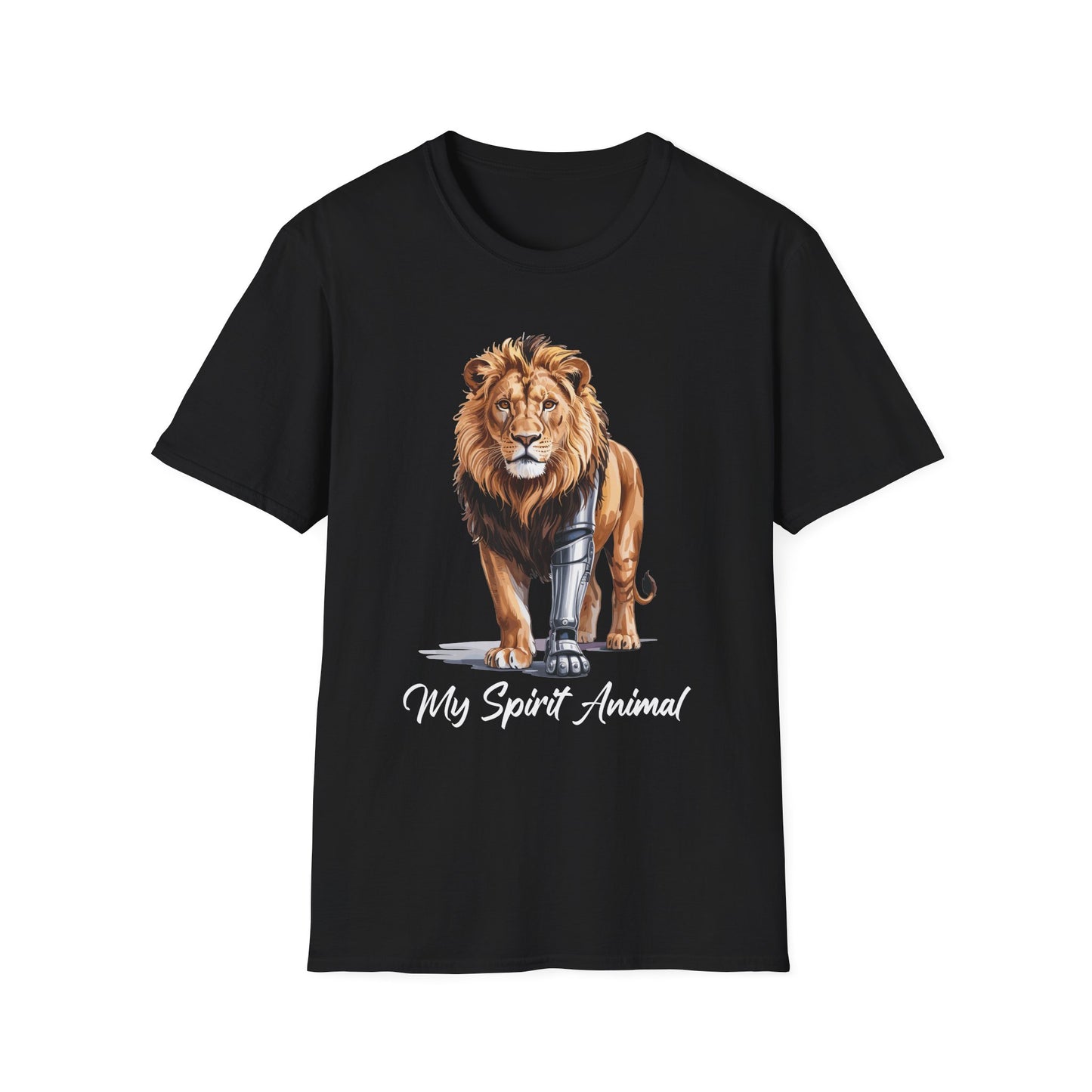 Amputee Humor, Limb Loss Awareness Tee,   Lion Tee B