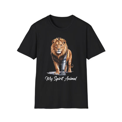 Amputee Humor, Limb Loss Awareness Tee,   Lion Tee B