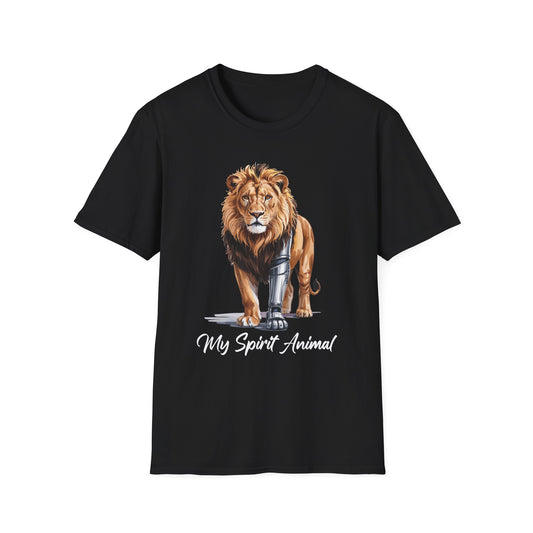 Amputee Humor, Limb Loss Awareness Tee,   Lion Tee B