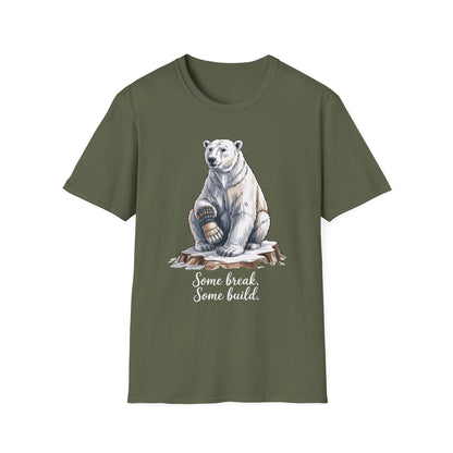 Amputee Humor, Limb Loss Awareness Tee,   Polar Tee V1b