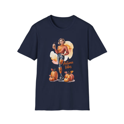Amputee Humor, Limb Loss Awareness Tee,   Autumn Vibes Amputee V2