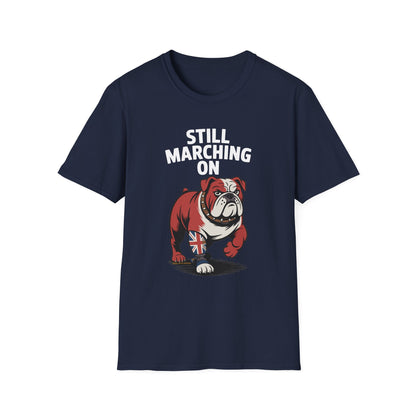 Amputee Humor, Limb Loss Awareness Tee,   Still Marching On V2b