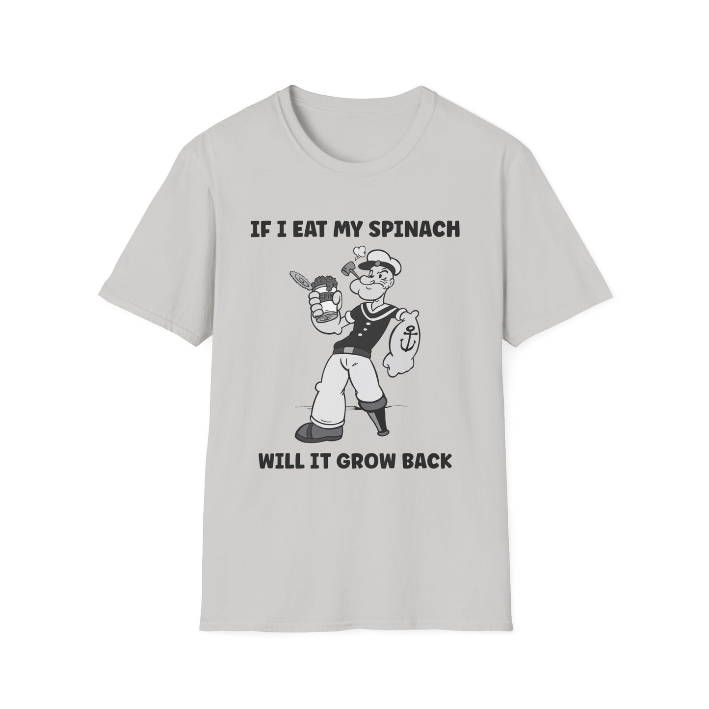 Amputee Humor, Limb Loss Awareness Tee,   Popeye V1b 4500 5100 Print