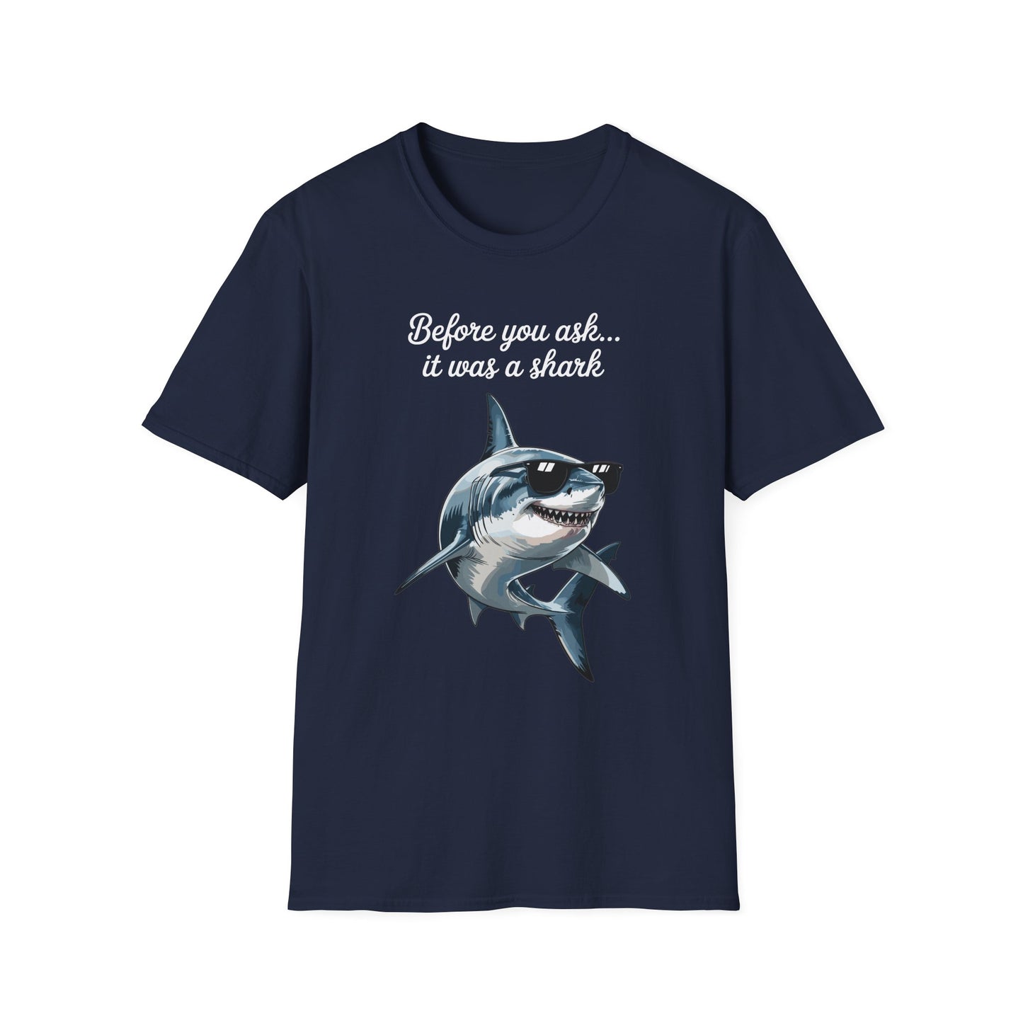 Amputee Humor, Limb Loss Awareness Tee,   Shark Tee V1b