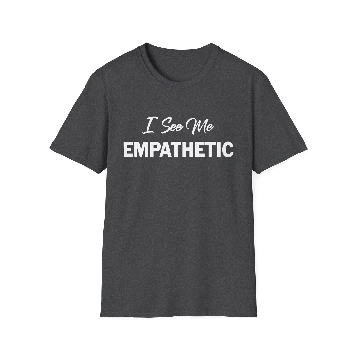 Amputee Humor, Limb Loss Awareness Tee,   I See Me Empathetic V1 Blk Print