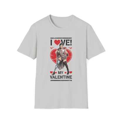 Amputee Humor, Limb Loss Awareness Tee,   I Love My Valentine V2b Print
