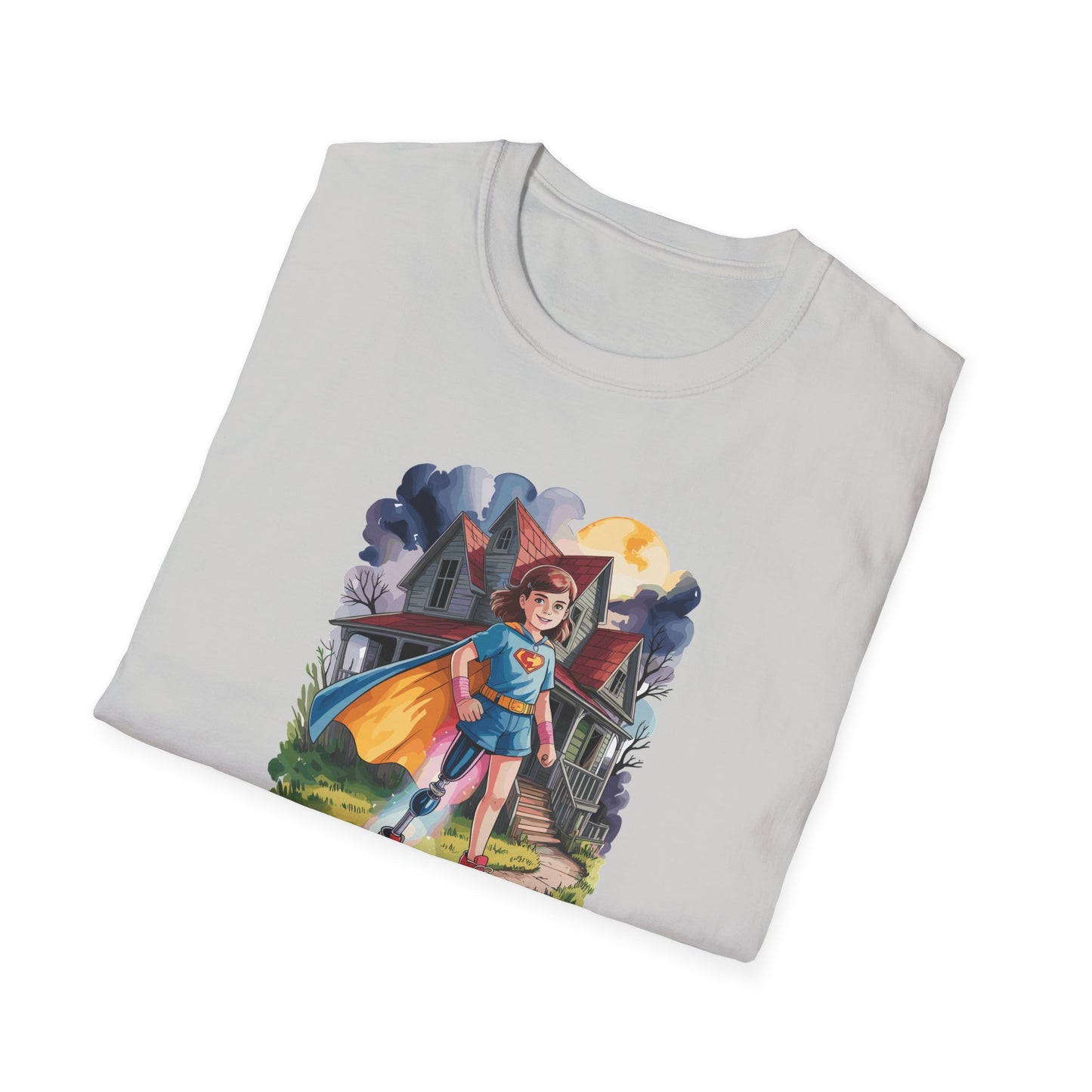 Amputee Humor, Limb Loss Awareness Tee,   My Costume Is My Superpower V1