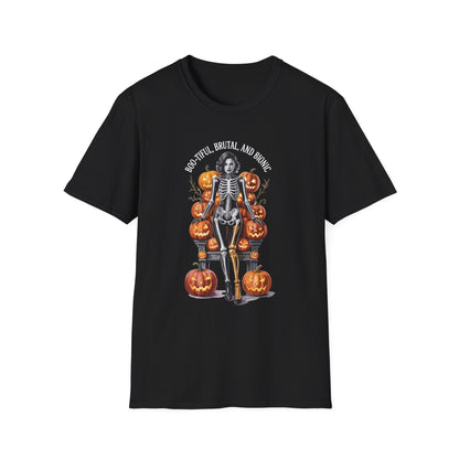 Amputee Humor, Limb Loss Awareness Tee,   Bootiful Brutal Bionic Vb