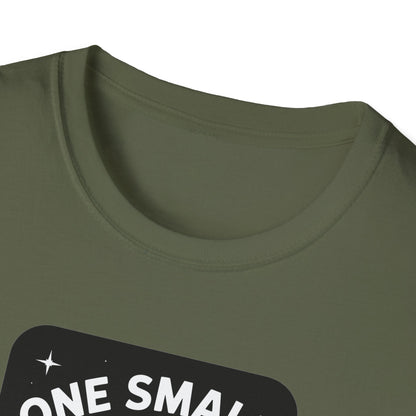 Amputee Humor, Limb Loss Awareness Tee,   One Small Step Still V2