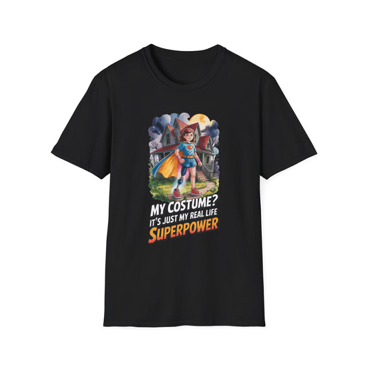 Amputee Humor, Limb Loss Awareness Tee,   My Costume Is My Superpower V1