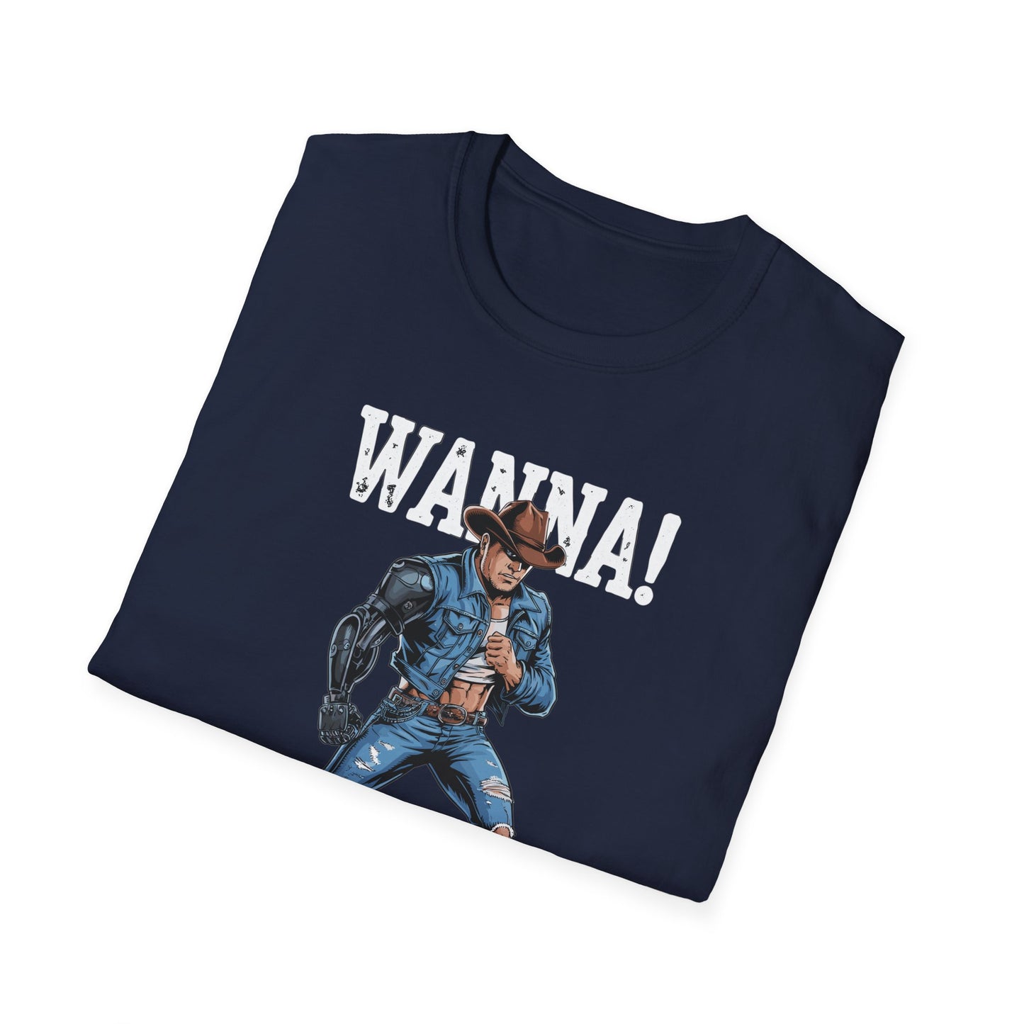 Amputee Humor, Limb Loss Awareness Tee,   Wanna Arm Wrestle V2b Print