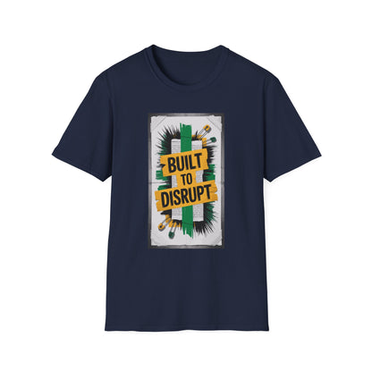 Amputee Humor, Limb Loss Awareness Tee,   Built To Disrupt V2