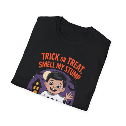 Amputee Humor, Limb Loss Awareness Tee,   Trick Or Treat Smell My Stump V3