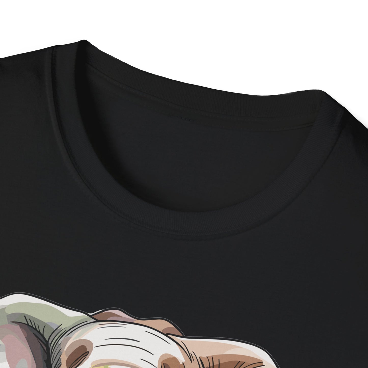 Elephant with Prosthetic Leg T-Shirt — Strong Standing Elephant Design