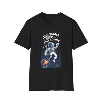 Amputee Humor, Limb Loss Awareness Tee,   One Small Step Still V2
