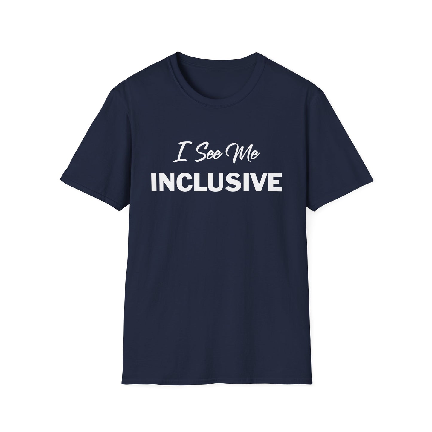 Amputee Humor, Limb Loss Awareness Tee,   I See Me Inclusive V1 Blk Print