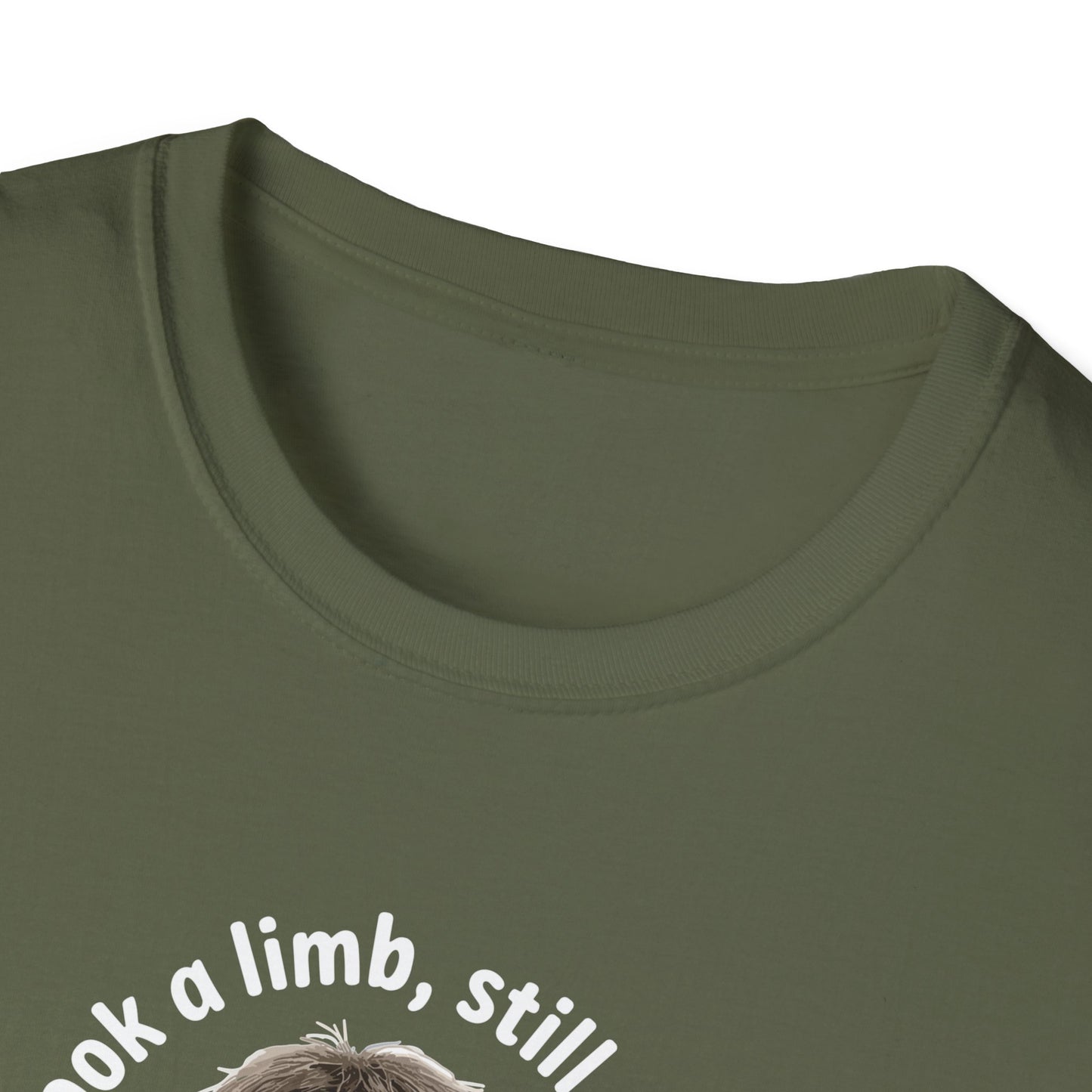 Amputee Humor, Limb Loss Awareness Tee,   Sloath Tee V4b