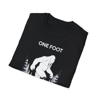Amputee Humor, Limb Loss Awareness Tee,   One Foot V3b