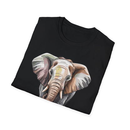 Elephant with Prosthetic Leg T-Shirt — Strong Standing Elephant Design