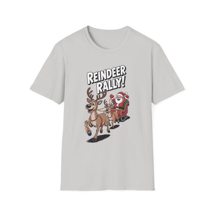 Amputee Humor, Limb Loss Awareness Tee,   Reindeer Rally Leg V1