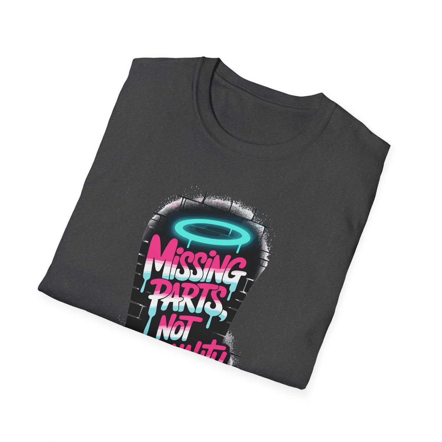 Amputee Humor, Limb Loss Awareness Tee,   Missing Parts Not Personality V3