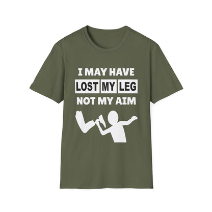 Amputee Humor, Limb Loss Awareness Tee,   I May Have Lost My Leg V1b Print