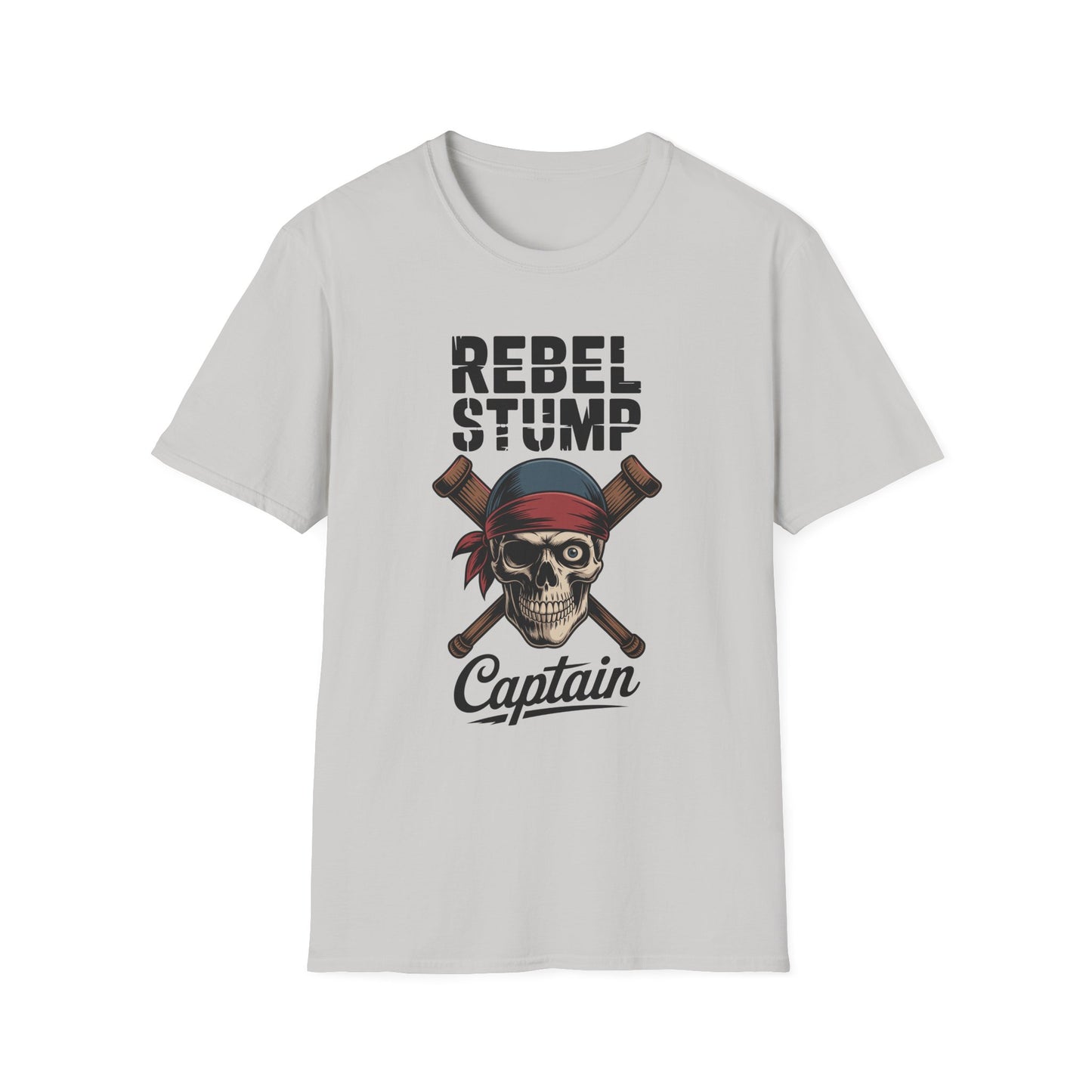 Amputee Humor, Limb Loss Awareness Tee,   Rebel Stump V1b