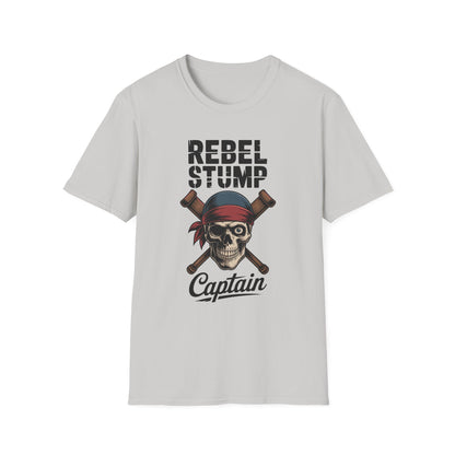 Amputee Humor, Limb Loss Awareness Tee,   Rebel Stump V1b