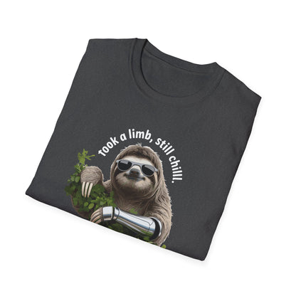 Amputee Humor, Limb Loss Awareness Tee,   Sloath Tee V4b