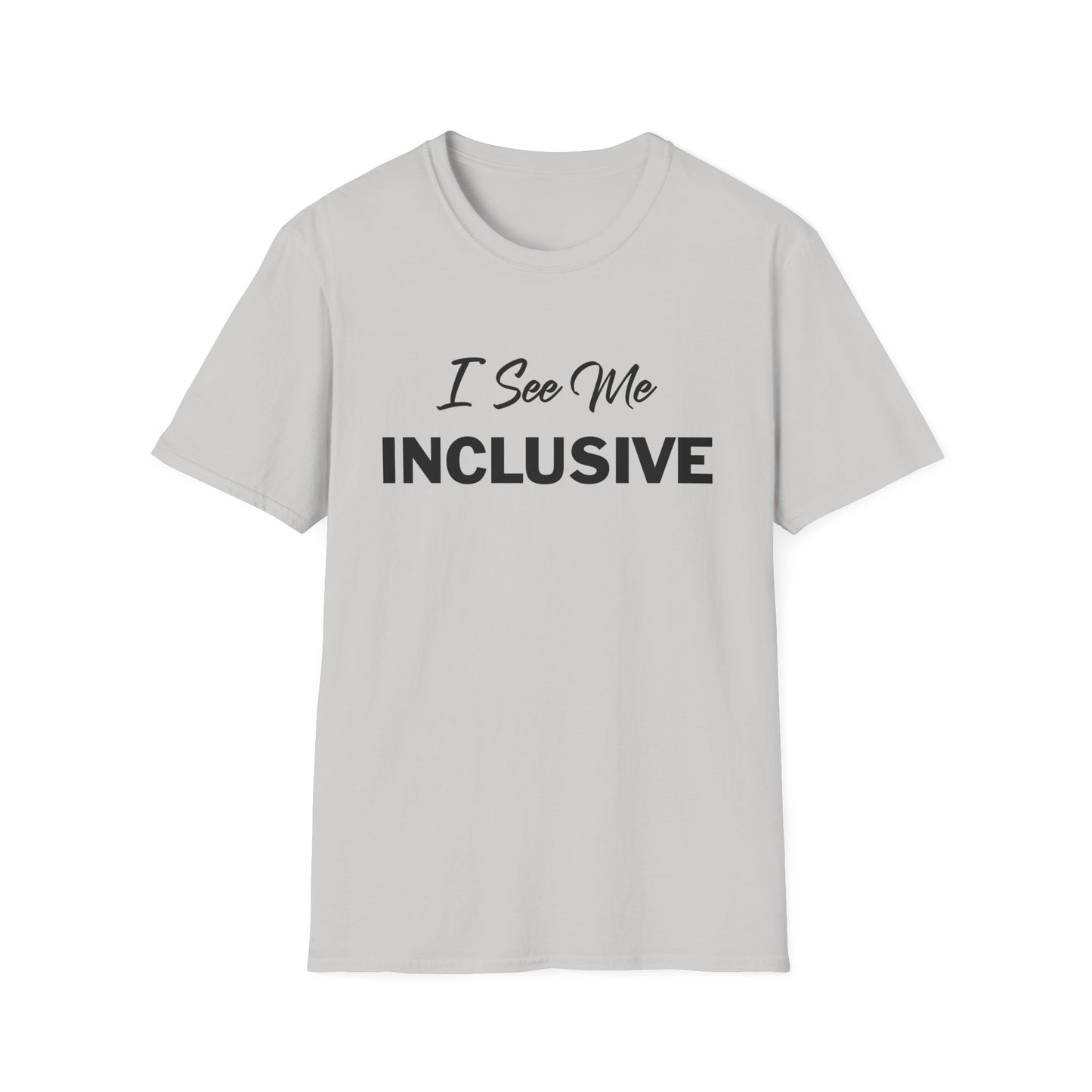 Amputee Humor, Limb Loss Awareness Tee,   I See Me Inclusive V1 Blk Print