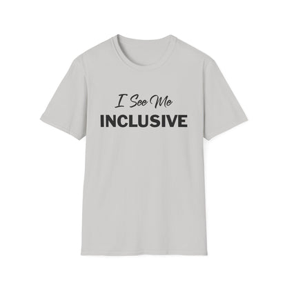 Amputee Humor, Limb Loss Awareness Tee,   I See Me Inclusive V1 Blk Print