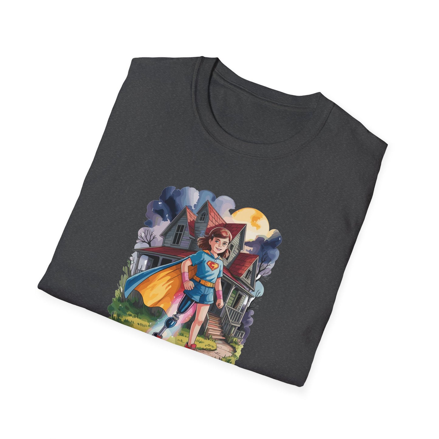 Amputee Humor, Limb Loss Awareness Tee,   My Costume Is My Superpower V1