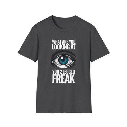 Amputee Humor, Limb Loss Awareness Tee,   What R U Looking At V15b Print